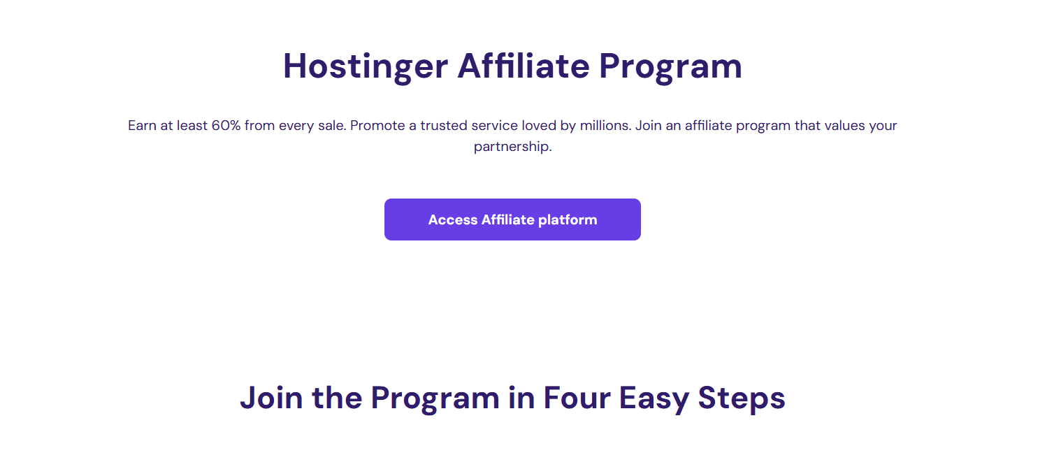 Hostinger-Affiliate-Program