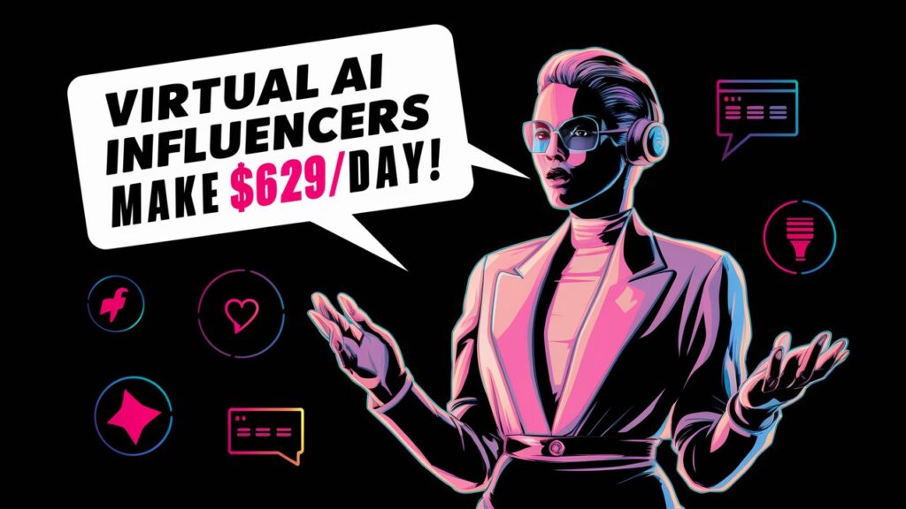 Virtual AI Influencers Makes $629/Day